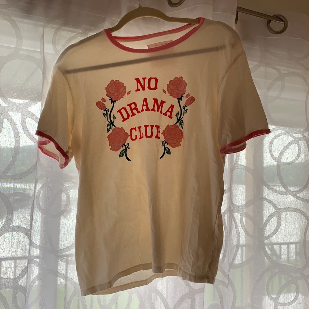 COPY - bando NO DRAMA CLUB Ringer T-Shirt